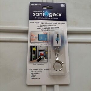 NEW Sani‎ Gear Sanitizing UVC Light Keychain